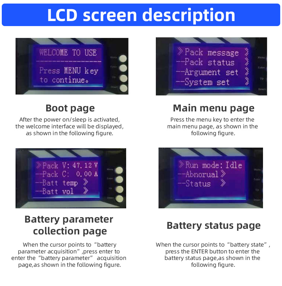 POWLAND LiFePO₄ Battery 51.2V 100Ah Solar Storage Module BMS Supports Parallel Expansion